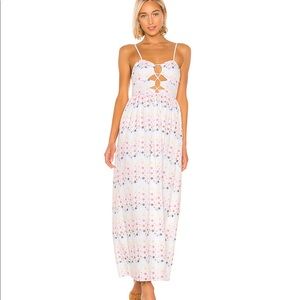 Tularosa Eyelet Floral Maxi